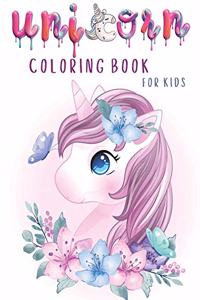 Unicorn coloring book for kids