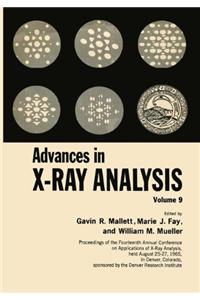 Advances in X-Ray Analysis