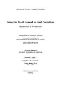 Improving Health Research on Small Populations