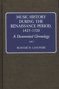 Music History During the Renaissance Period, 1425-1520