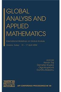 Global Analysis and Applied Mathematics