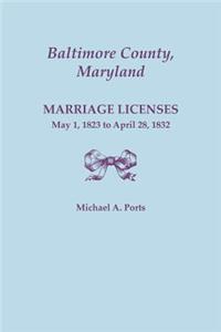 Baltimore County, Maryland, Marriage Licenses