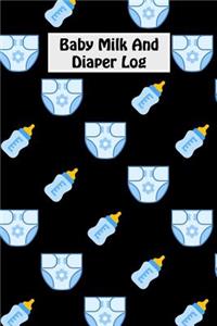 Baby Milk And Diaper Log