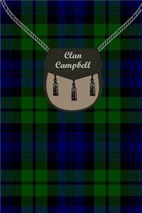 Clan Campbell Tartan Journal/Notebook