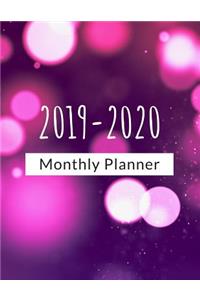 2019-2020 Monthly Planner