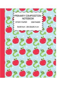 Primary Composition Notebook For Kids