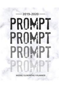 2019-2020 Weekly And Monthly Planner