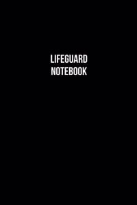 Lifeguard Notebook - Lifeguard Diary - Lifeguard Journal - Gift for Lifeguard