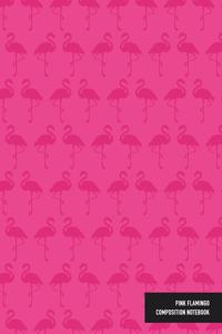 Pink Flamingo Composition Notebook