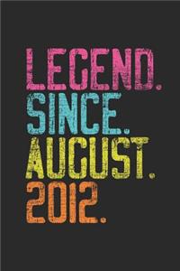 Legend Since August 2012