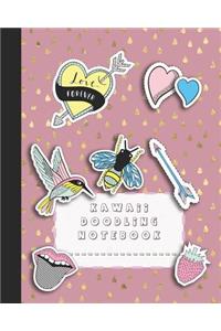 Kawaii doodling notebook