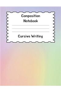 Composition Notebook Cursive