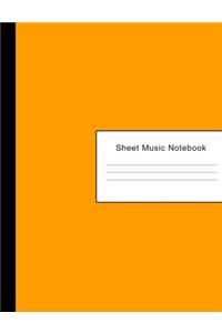 Sheet Music Notebook