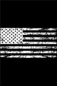 American Flag Notebook