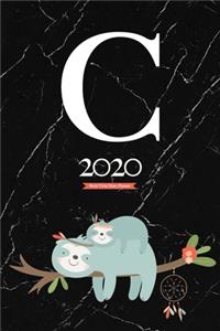 2020 Sloth Tribe Diary Planner
