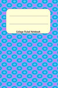 College Ruled Notebook