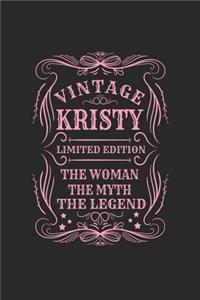 Vintage Kristy Limited Edition the Woman the Myth the Legend