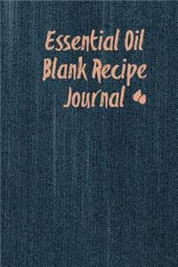 Essential Oil Blank Recipe Journal