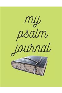 My Psalm Journal