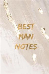 Best Man Notes