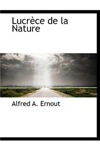 Lucr Ce de La Nature