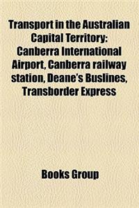 Transport in the Australian Capital Territory