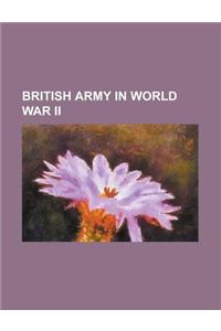 British Army in World War II