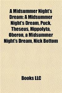 A Midsummer Night's Dream: Characters in a Midsummer Night's Dream, Works Based on a Midsummer Night's Dream, Puck, Theseus, Hippolyta, Oberon