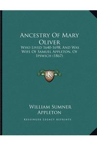 Ancestry Of Mary Oliver