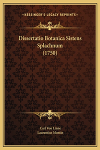 Dissertatio Botanica Sistens Splachnum (1750)