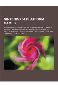 Nintendo 64 Platform Games