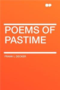 Poems of Pastime