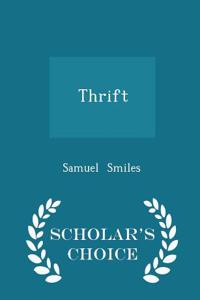 Thrift - Scholar's Choice Edition