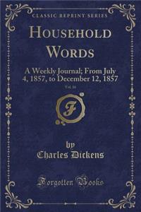 Household Words, Vol. 16
