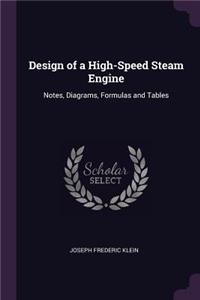 Design of a High-Speed Steam Engine