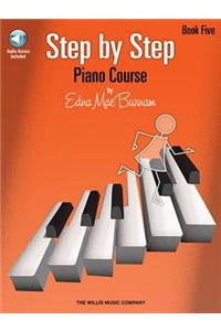 Step by Step Piano Course - Book 5 (Bk/Audio)