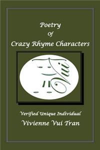 Poetry of Crazy Rhymes Characters