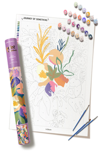 In Bloom Paint by Numbers Kit & Canvas - DIY Adult Craft Kit - Artist Designed