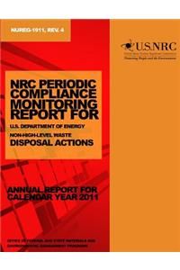 NRC Periodic Compliance Monitoring Report for U.S. Department of Energy Non-High-Level Waste Disposal Actions