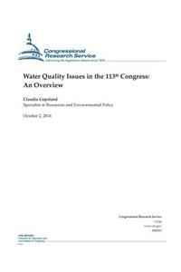 Water Quality Issues in the 113th Congress