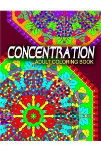 CONCENTRATION ADULT COLORING BOOKS - Vol.6
