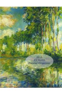 2016 13 Month Planner Organizer