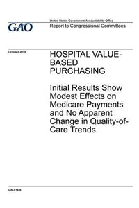 Hospital Value- Based Purchasing