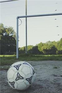 Soccer Ball and Goal Journal