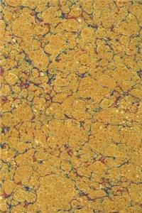 Journal Old World Abstract Design Marbleized
