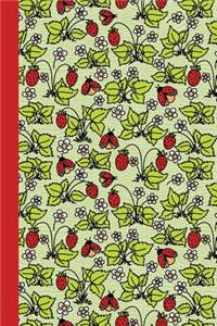 Journal: Ladybugs (Red) 6x9 - Graph Journal - Journal with Graph Paper Pages, Square Grid Pattern