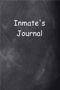 Inmate's Journal Chalkboard Design