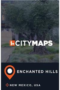 City Maps Enchanted Hills New Mexico, USA