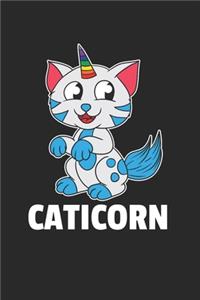 Einhorn Katze Notizbuch