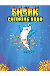 Shark coloring Book